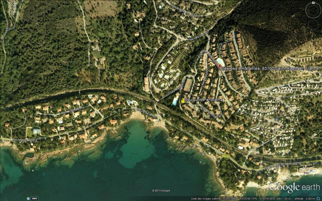 Duplex, Vue Panoramique Sur La Mediterranee, Piscine, Garage Saint-Raphaël Exteriér fotografie