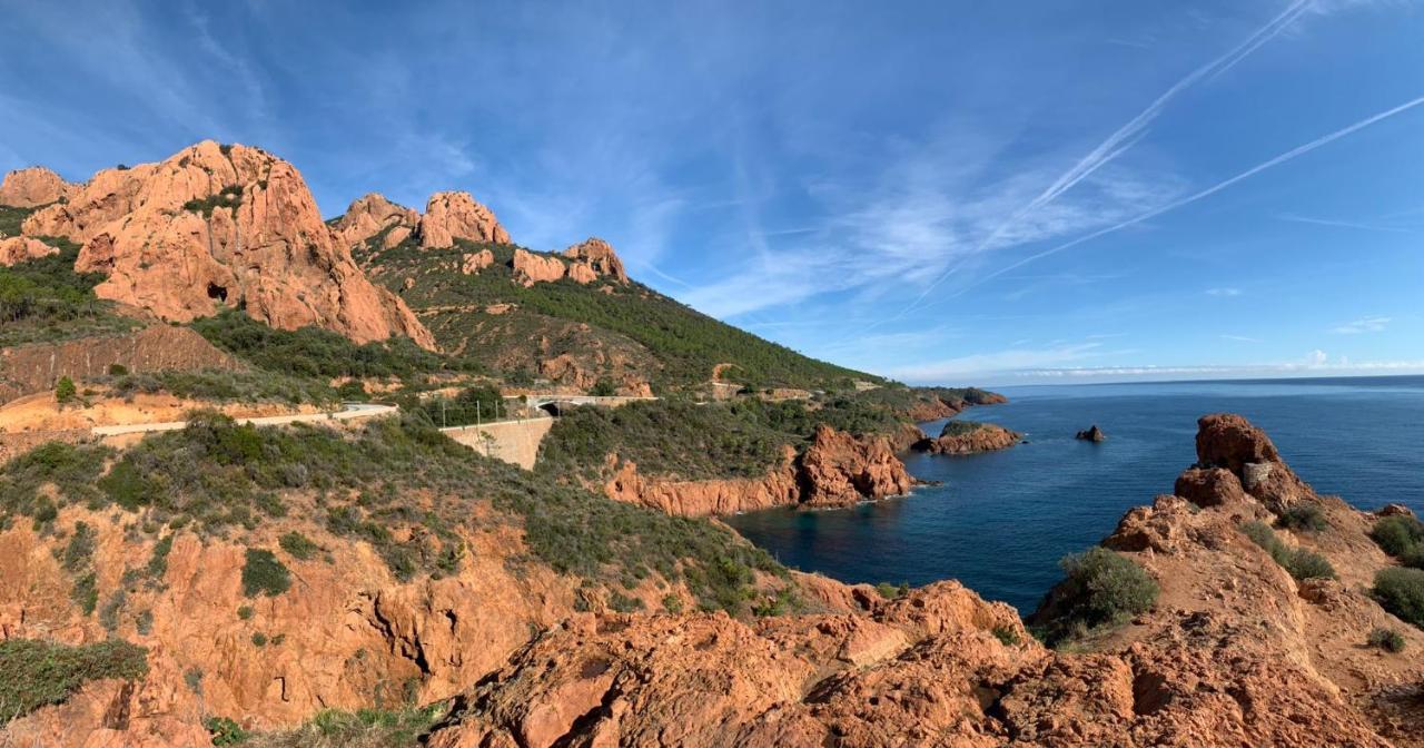 Duplex, Vue Panoramique Sur La Mediterranee, Piscine, Garage Saint-Raphaël Exteriér fotografie