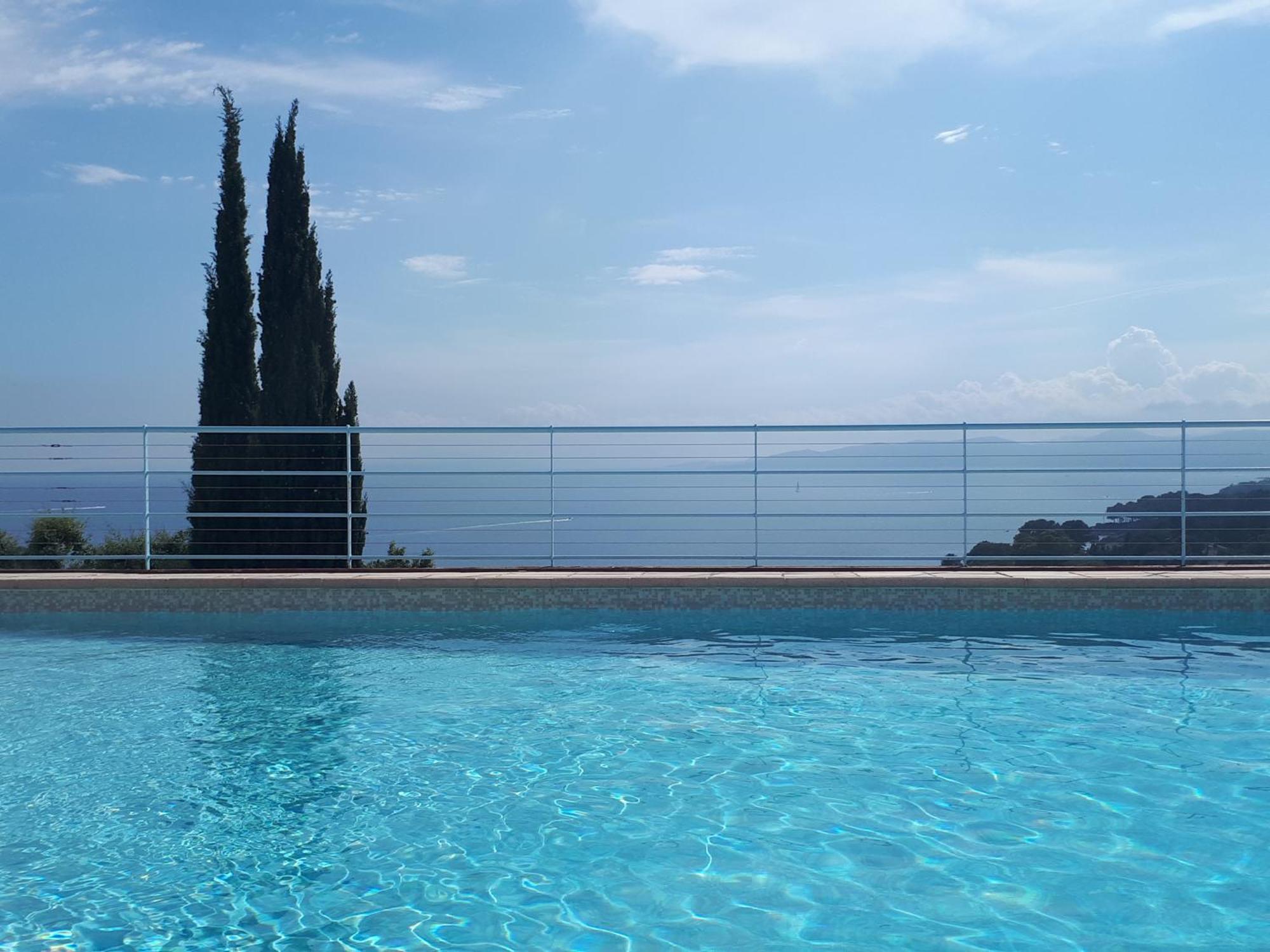Duplex, Vue Panoramique Sur La Mediterranee, Piscine, Garage Saint-Raphaël Exteriér fotografie