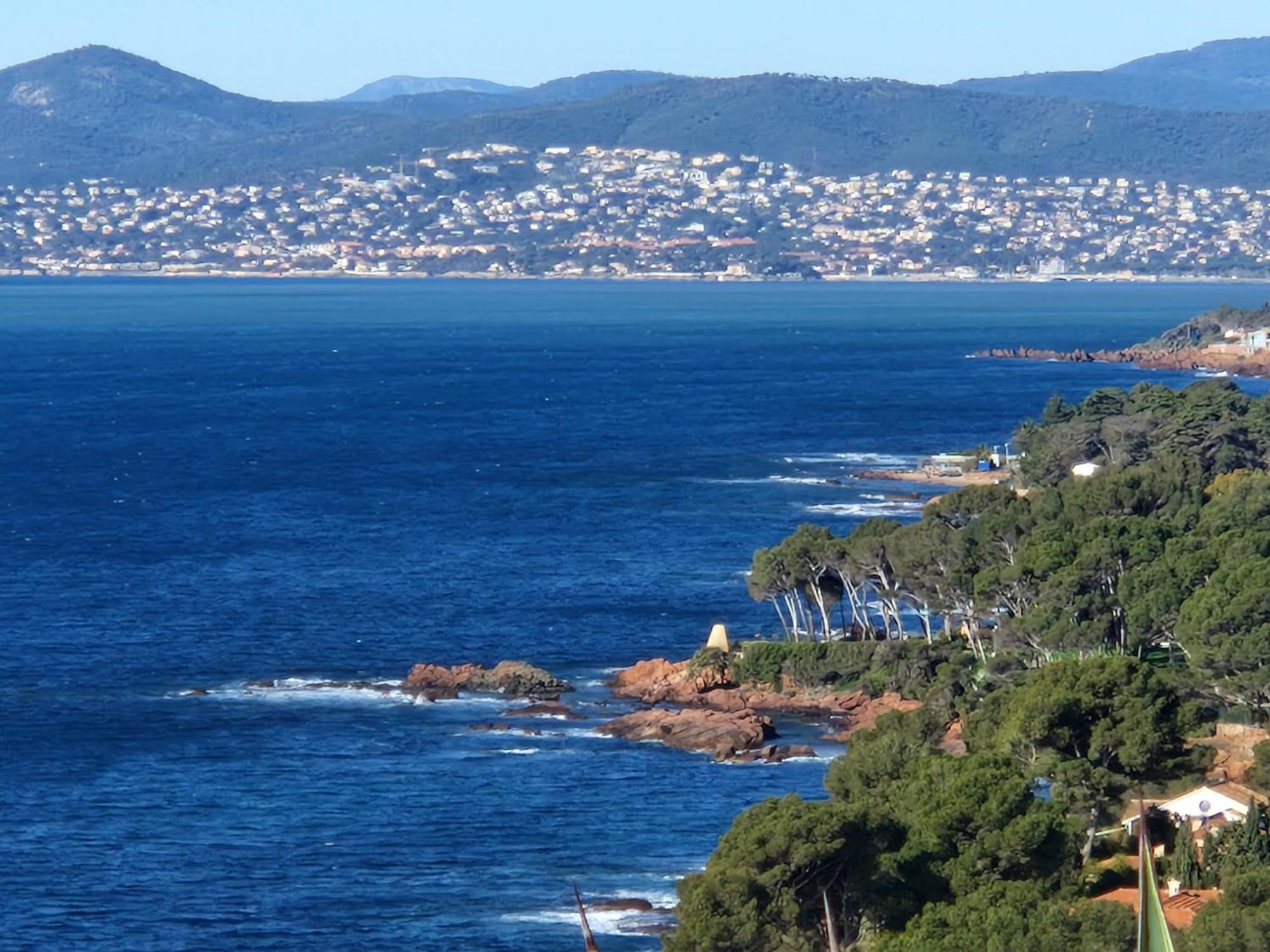 Duplex, Vue Panoramique Sur La Mediterranee, Piscine, Garage Saint-Raphaël Exteriér fotografie